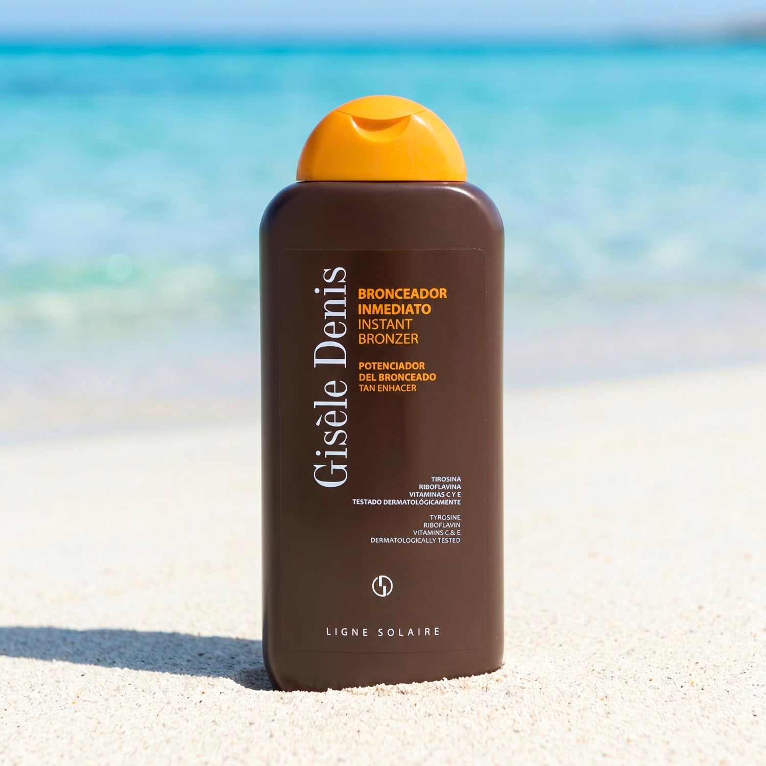 GISÈLE DENIS - Instant Tan 400 ml, Crema Abbronzante, Acceleratore di Abbronzatura, Abbronzatura Solare con Estratto di Carota, Intensificatore e Booster, Lozione Abbronzante Corpo