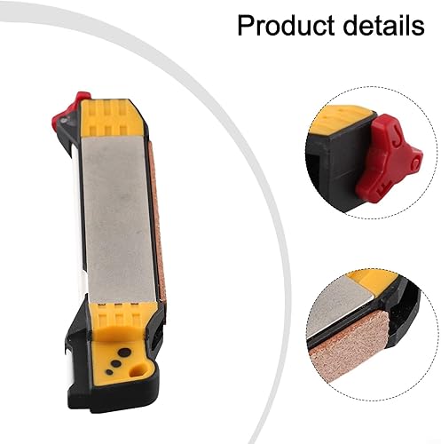 Miniatura 4 de Sacapuntas de cortador multifuncional con superficies de afilado de doble cara para uso al aire libre de camping y cocina, construcción de material