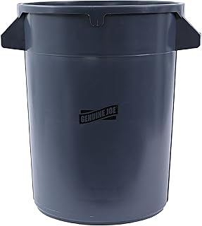 Genuine Joe Heavy-Duty Trash Container, 32 Gallon
