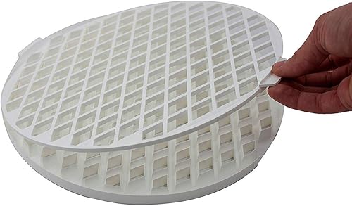 Miniatura 2 de Cortador de masa para tartas de celosía, juego de 2 piezas, 11-12" de diámetro.