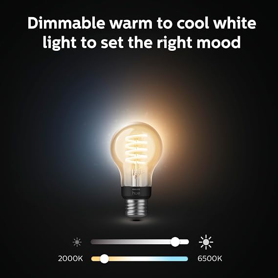 Philips Hue Philips Huewa 25826600 Filament E27 x 3, White [Energy Class G]