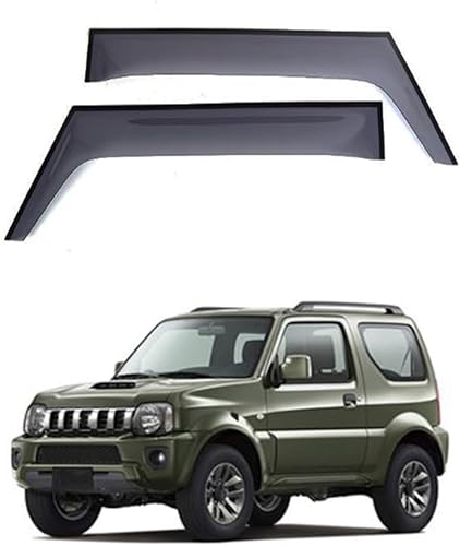 Protector de lluvia de automóvil, para Suzuki Jimny 2005-2018, viseras de ventana, protector de lluvia, deflector, toldo protector de automóvil,