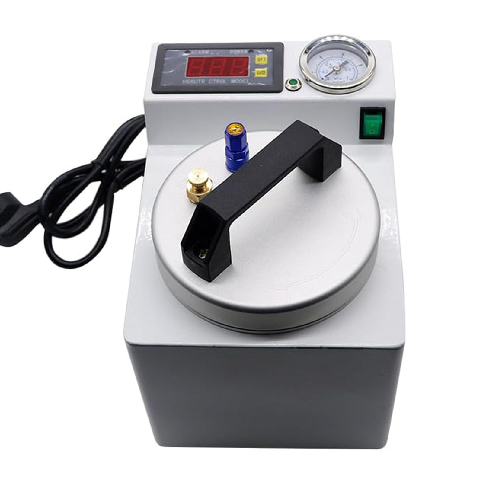 Polimerizadora de presión Digital automática para Laboratorio Dental de 65W,Máquina de polimerización,para reparación de Bases de prótesis dentales