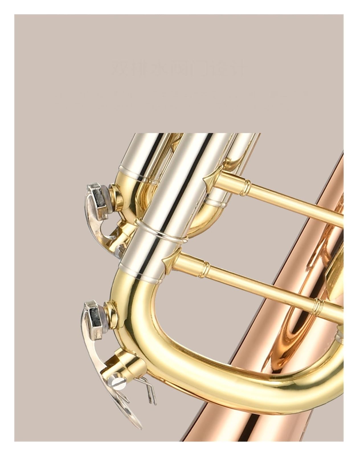 Trąbki Trąbka z klawiszami instrumentu Model TR500 profesjonalny instrument muzyczny grający na trąbce z płaskim klawiszem B