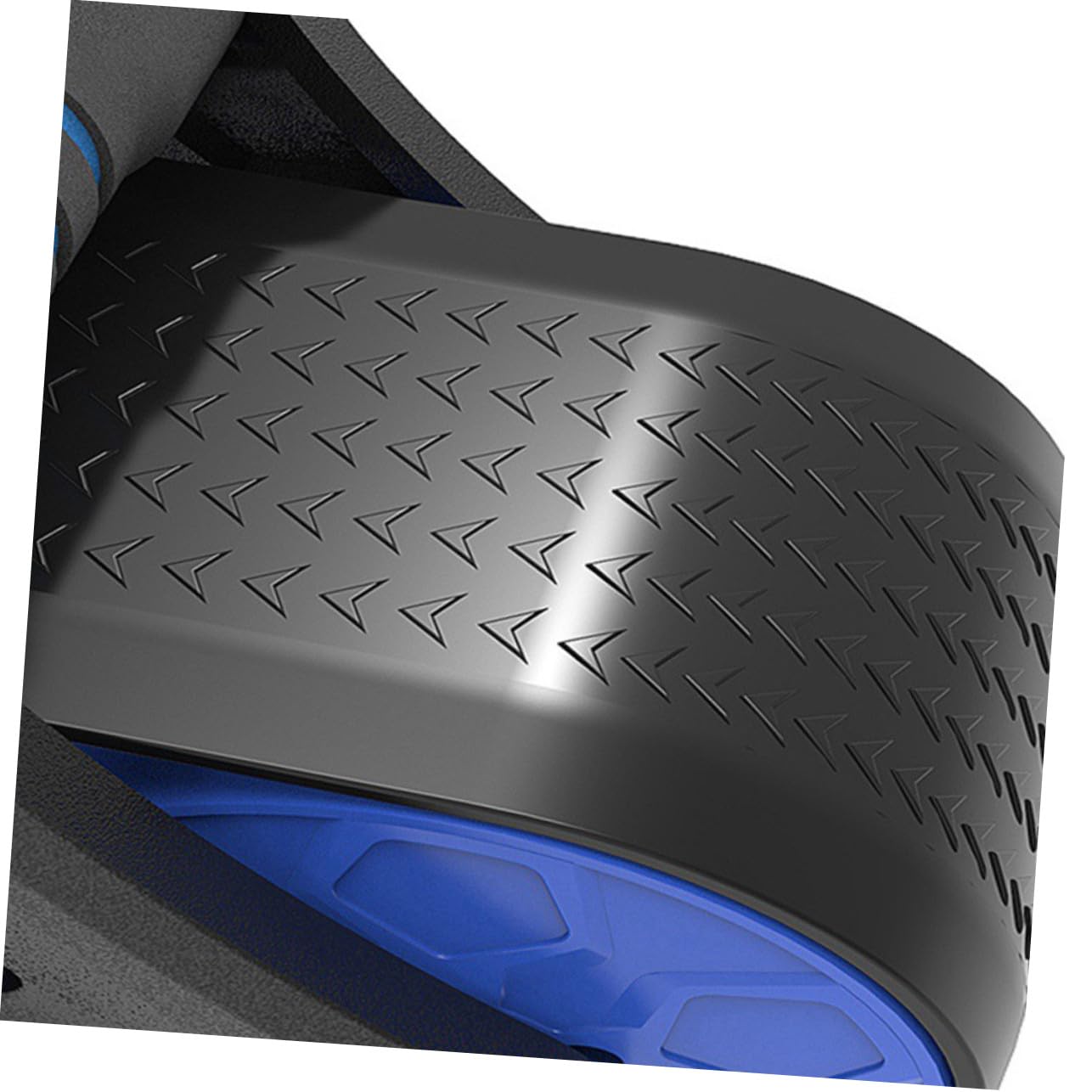 Ruota Addominali Fitness Professionale con Manico in Abs e Gomma Ruota Spessa Stile Tank per Allenamento Core Silenzioso Roller Addominali per Uomo e Donna Attrezzo Palestra Casa