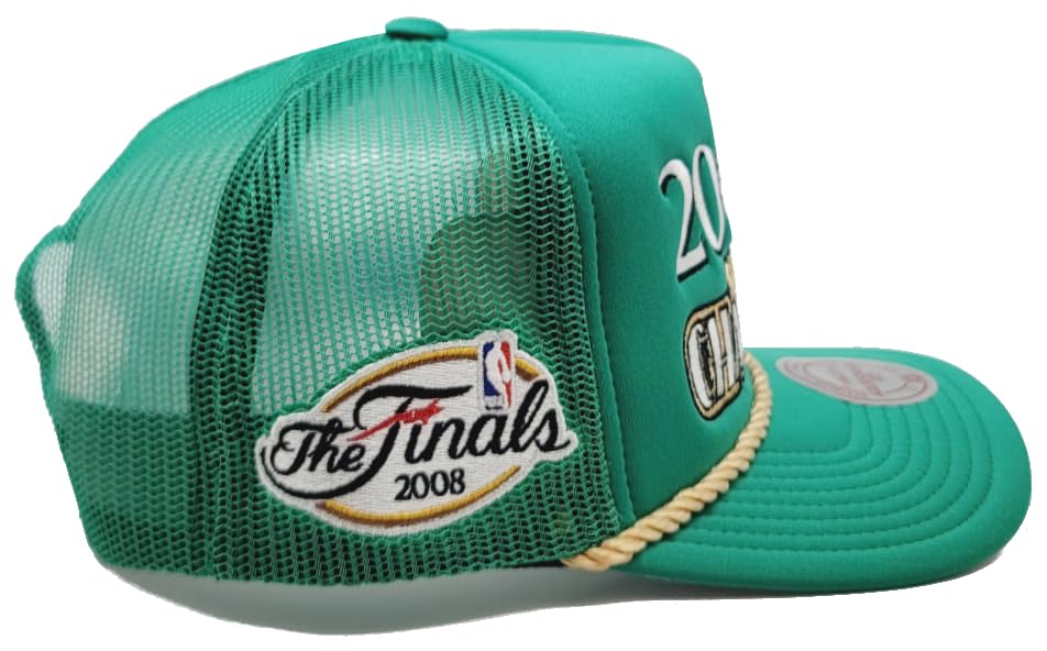 Casquette Celtics NBA 2008 Mitchell and Ness Snapback Vert