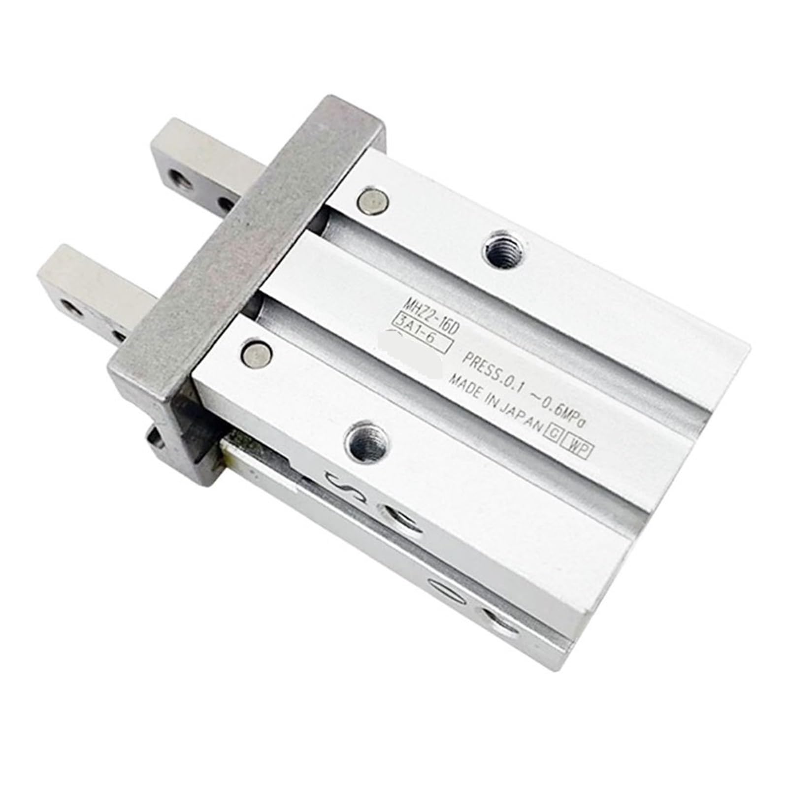 Cylindre à doigts MHZ2 MHZA2 6D pour guidage pneumatique de précision