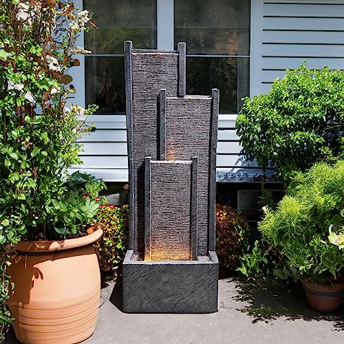 Serbilhome 2010 Water Fountain Outdoor Indoor Modern Cascading Floor thumb #6