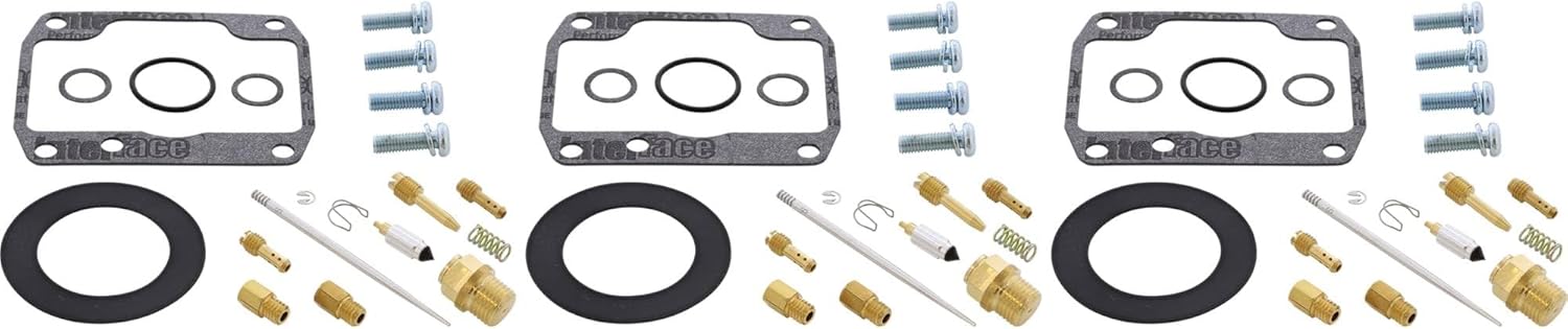 All Balls Racing 26-1971 Carburetor Rebuild Kit Compatible with/Replacement For Polaris Indy Ultra SP 1996-1997, Ultra 680 1996-1998, Ultra SKS 680 1996, Ultra SP 680 1996-1997