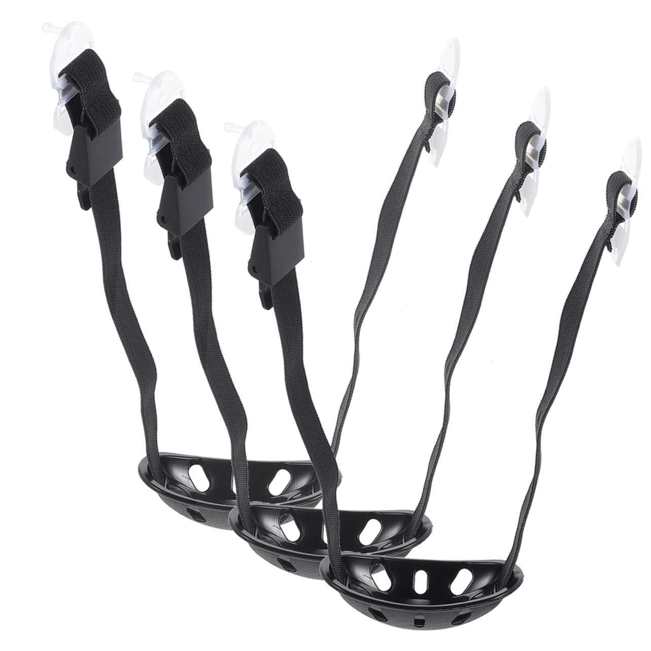 Toyvian Sottogola Del Casco Accessori Per Elmetti Casco Di Sicurezza Difficile Bande Sottogola Per Elmetto Universale Cordino Per Il Sottogola Del Cappello Plastica Nero