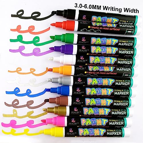 Yuehuiniao 10SC500354-OR_JOKER717 Tire Paint Marker For Car Tire Lettering-Permanent Tire Paint Pens thumb #3