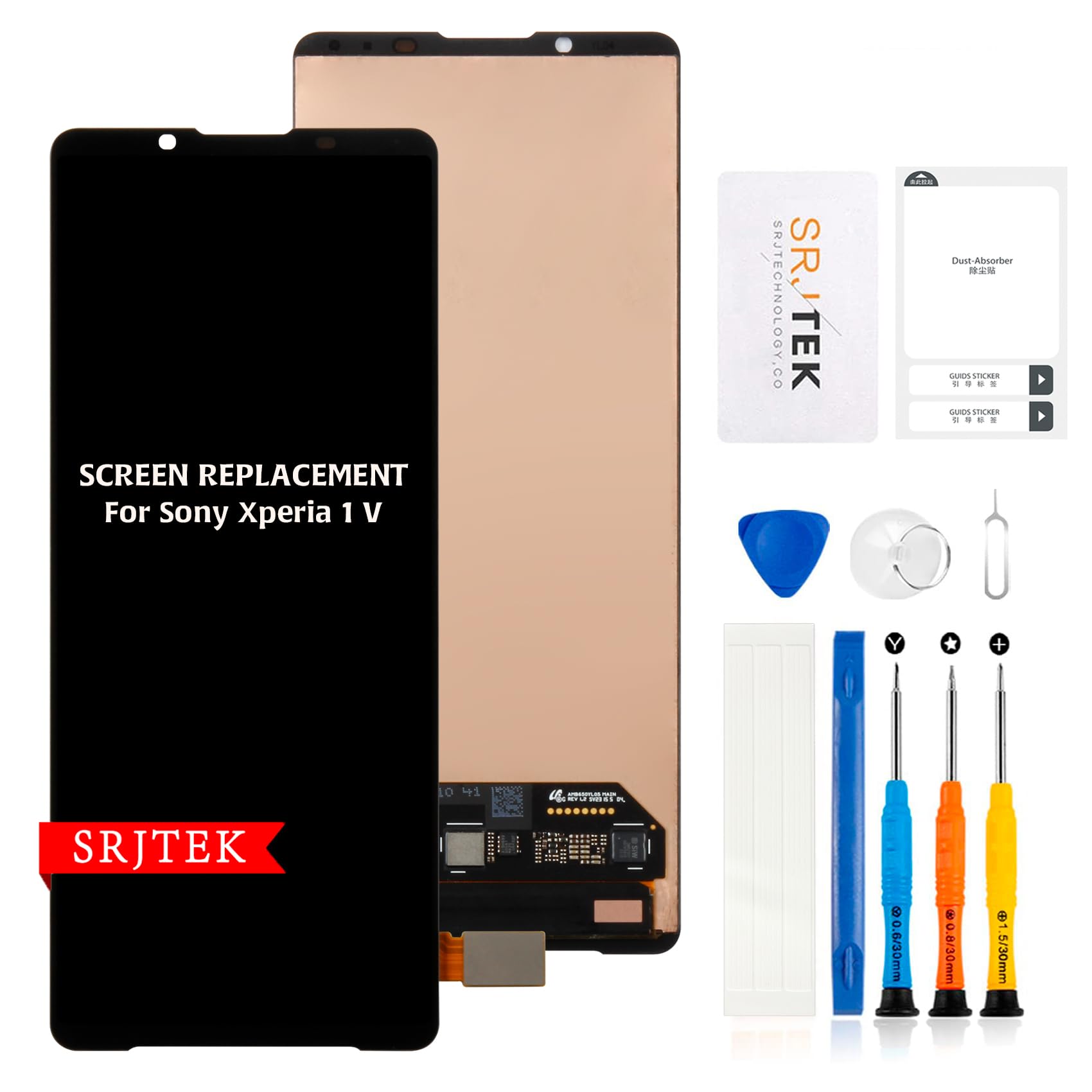 Amazon.co.jp: SRJTEK for SONY Xperia 1 III 6.5インチ 液晶パネル