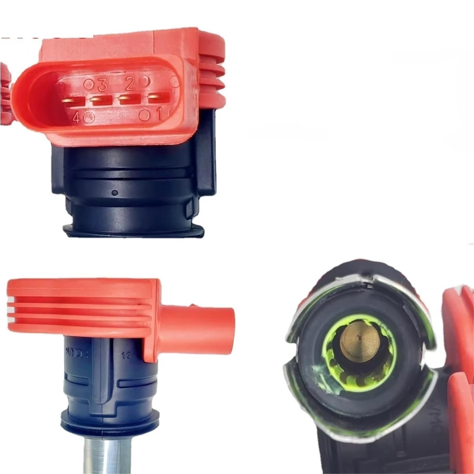 Compatible Con SKODA Para OCTAVIA 2004-2013 Para SUPERB 2008-2015 Para YETI 2010-2015 4PCS Bobina De Encendido 06E905115 Bobinas Encendido