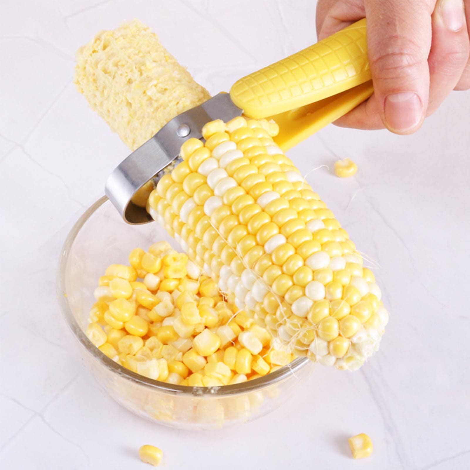 Pelapatate con manico in acciaio inox 304, utensile da cucina per tagliare le pannocchie | Leroy Merlin