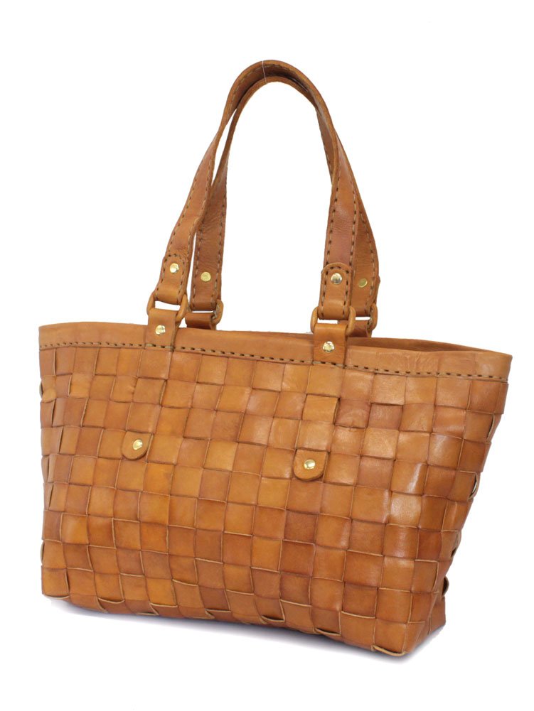 Amazon | [ロビタ] AN 099M アンティークメッシュレザートートバッグ  