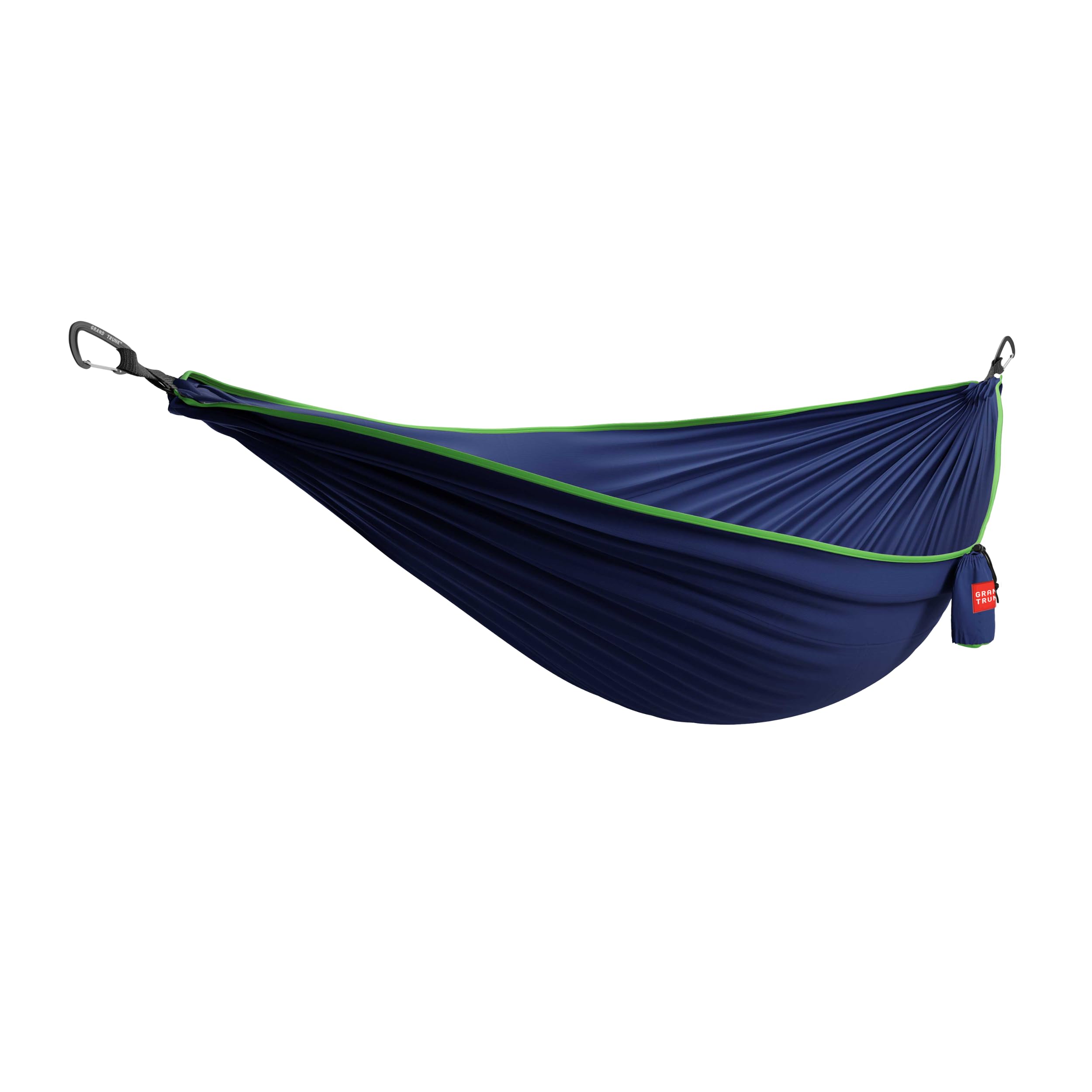 TrunkTech Single Hammock | 11 ft | 500 lb capacity | Fast-drying ripstop nylon | Lightweight for solo camping & travel