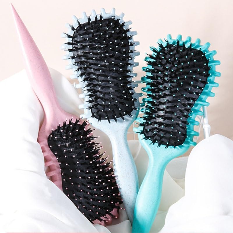 Bouncing Curling Defined Styling Comb Hair Straightening Air Cushion