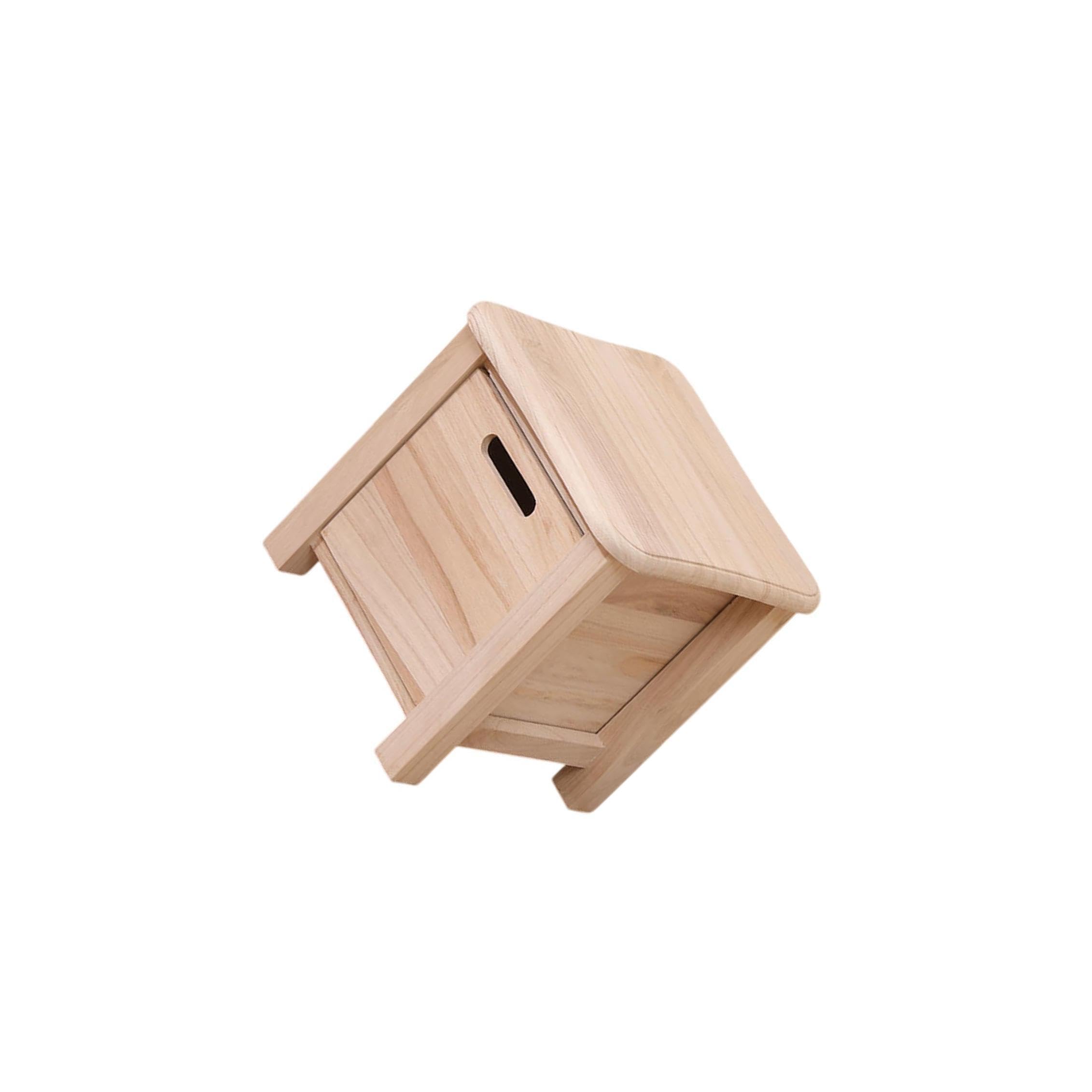 Praktischer Organizer fürs Homeoffice: Stiftebox mit 3 Fächern zur Aufbewahrung von Scheren, Notizzetteln, Stiften und Anderen, Holz, 30x30x30cm