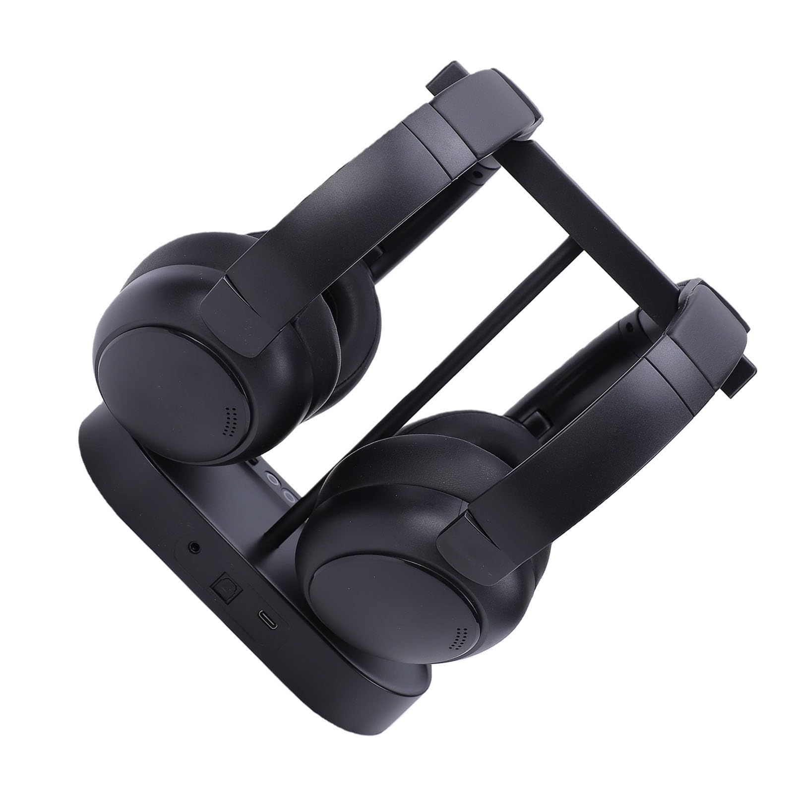 Cuffie TV Cuffie TV Stereo HiFi a Bassa Latenza Wireless con Voce Chiara 40 Ore di Riproduzione Leggere e Confortevoli per Anziani