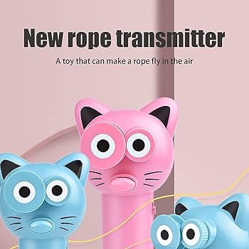 ロープランチャー ロープ発射機 ロー 子供 面白い猫 おもちゃ ピンク Amazon.co.jp: ロープランチャー ロープ発射機 ロープランチャー