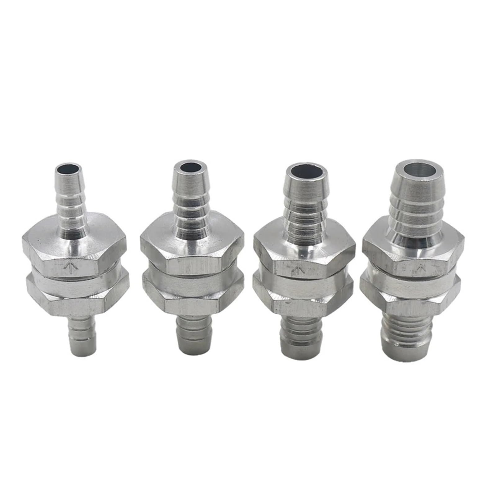 6/8/10/12mm Aluminium 1-Way Non Return Check Valve(8mm)
