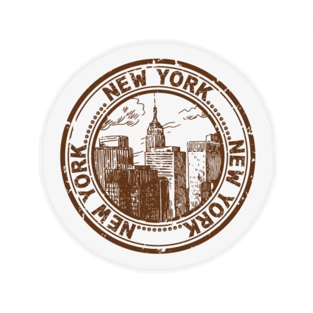 Tapis de sol New York antidérapant lavable pour salle de bain
