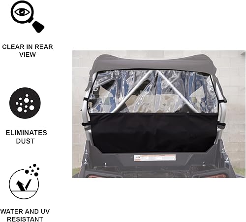 Miniatura 3 de Tusk Ventana trasera UTV para CAN-AM Commander 1000 XT-P 2014-2017
