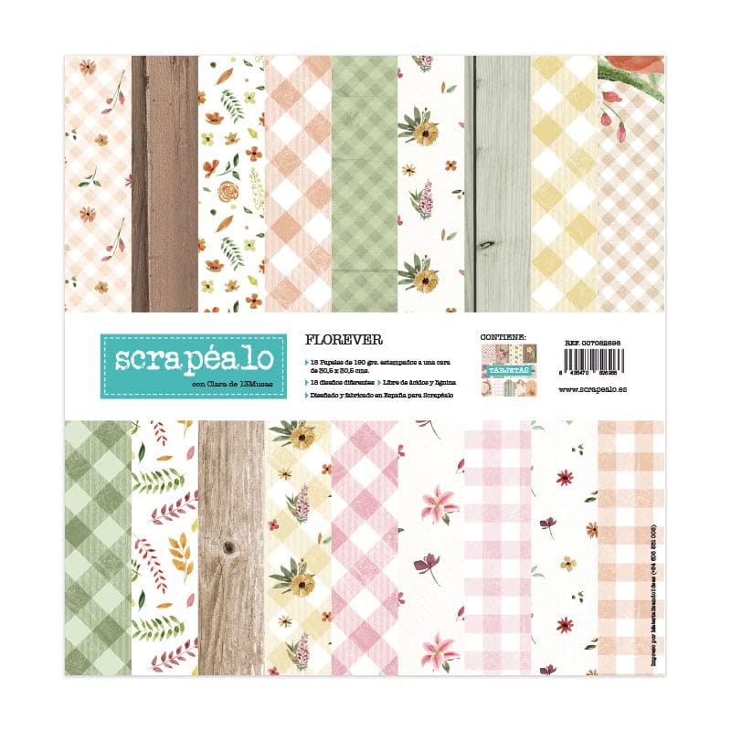 Florever: Colección de 18 papeles para Florever: Colección de 18 papeles para