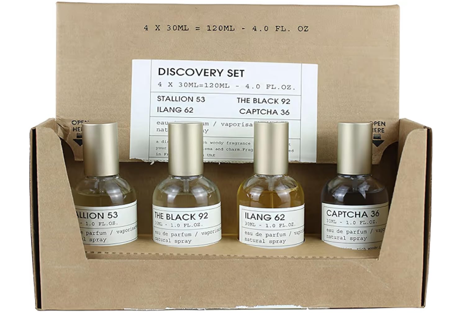 Amazon.com : Discovery Set Eau de Parfum Collection, 4 x 30ml