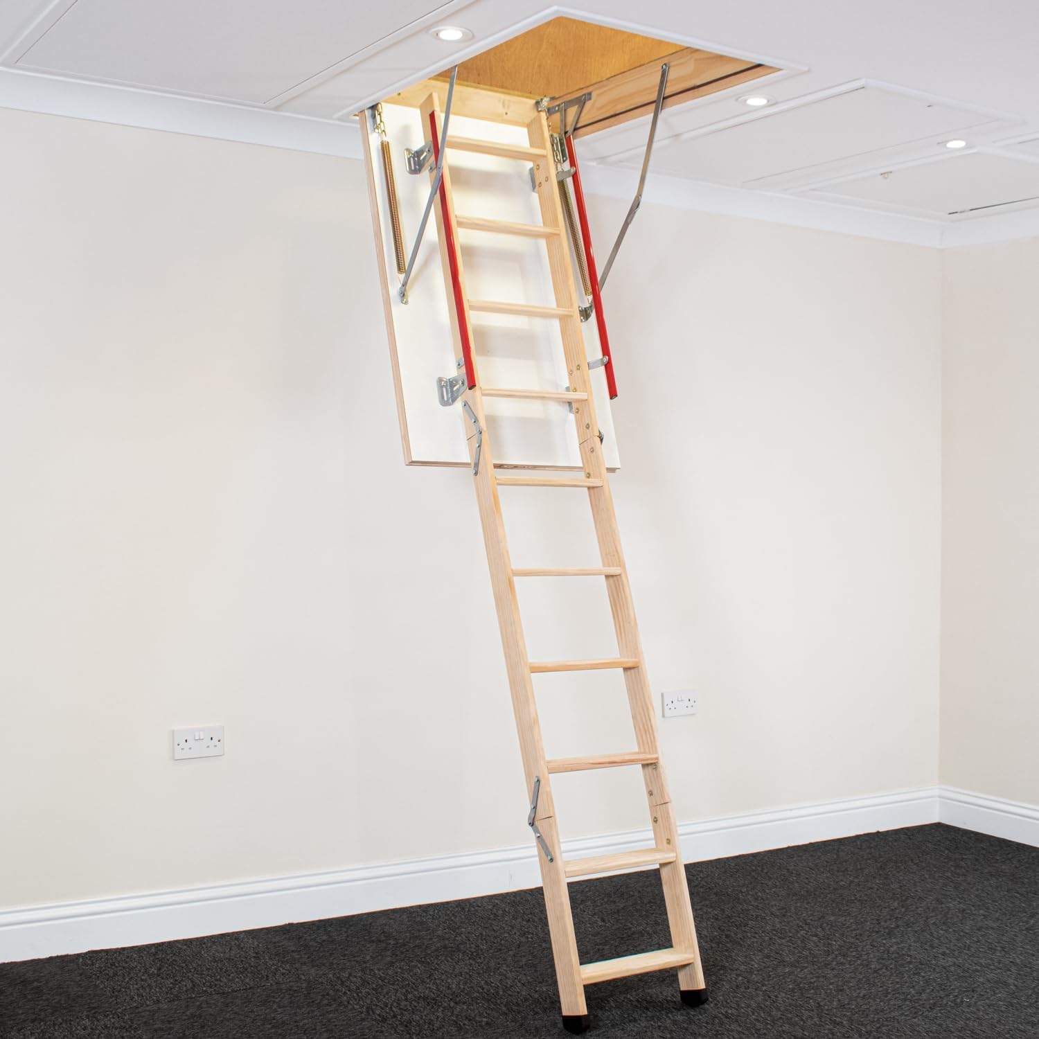 Dachbodenleiter von BPS Access Solutions, mit beidseitigem Handlauf (1100 x 545mm)
