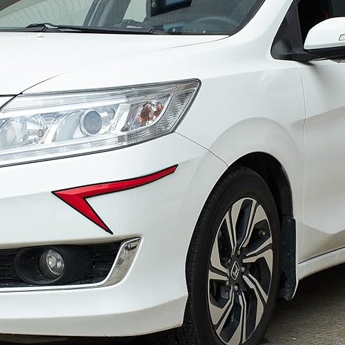 Miniatura 6 de JSCARLIFE Protector universal de goma para parachoques de automóvil, anticolisión para esquinas delanteras y traseras de automóvil, tiras