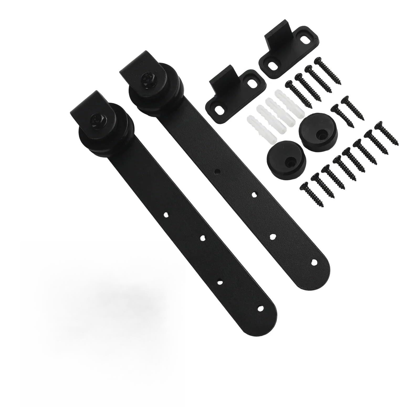 Kit quincaillerie pour mini porte de grange coulissante 1 ensemble rail fluide epaisseur 12-28mm