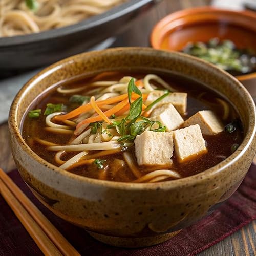 Vista 37 de Dr. McDougall's - Sopa vegana de guisantes divididos - Sin gluten - Fideos ramen - Tazas de fideos ramen instantáneos - Ramen bajo en sodio - Sin