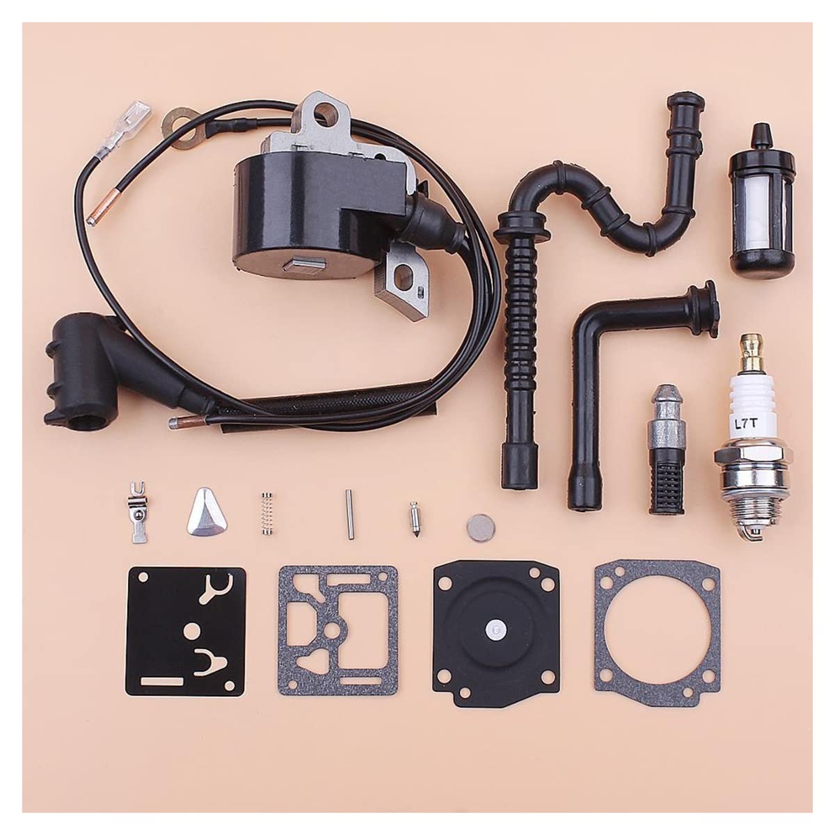 Kit de carburador For MS360 036 MS340 034 MS 360 340 Motosierra del Kit de reparación de carburador Carberature
