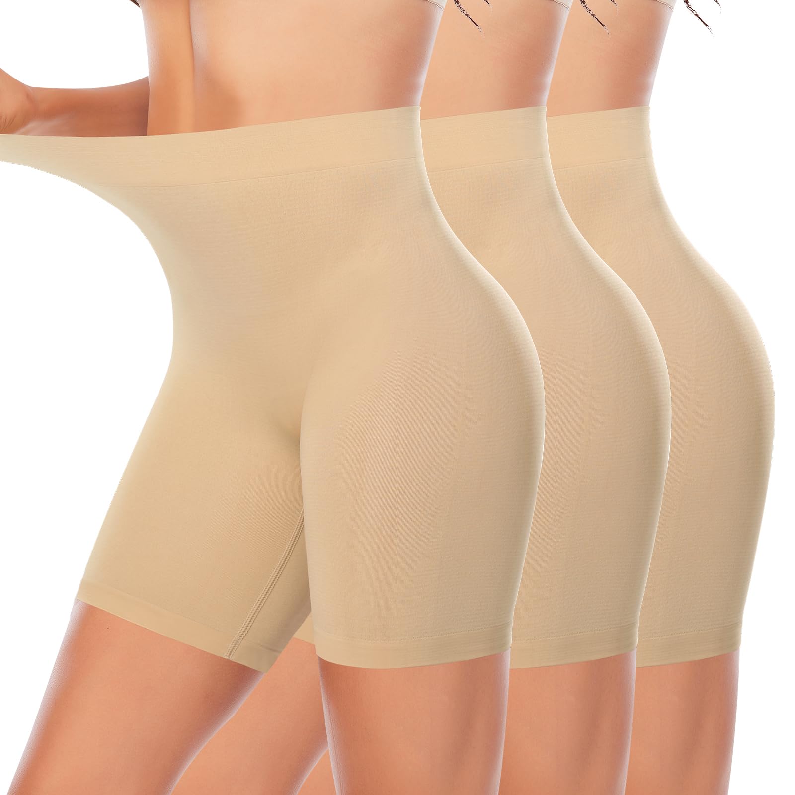 Womens Slip Shorts for Under Dresses Smooth Anti Chafing Underwear Seamless Safety Under Shorts