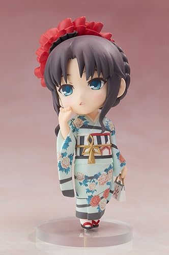Miniatura 3 de Aniplex Fate/Stay Night Chara Forme Estatua de PVC Rin Tohsaka Kimono Versión 3.9 in