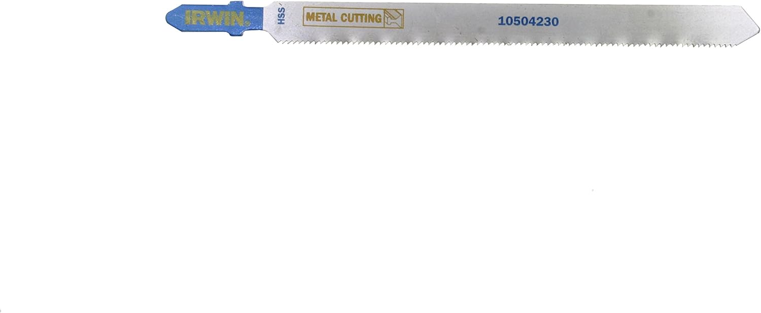 Irwin 10504230 T318A Jig Saw Blade for Metal Cutting, 132mm Length, Pack of 5
