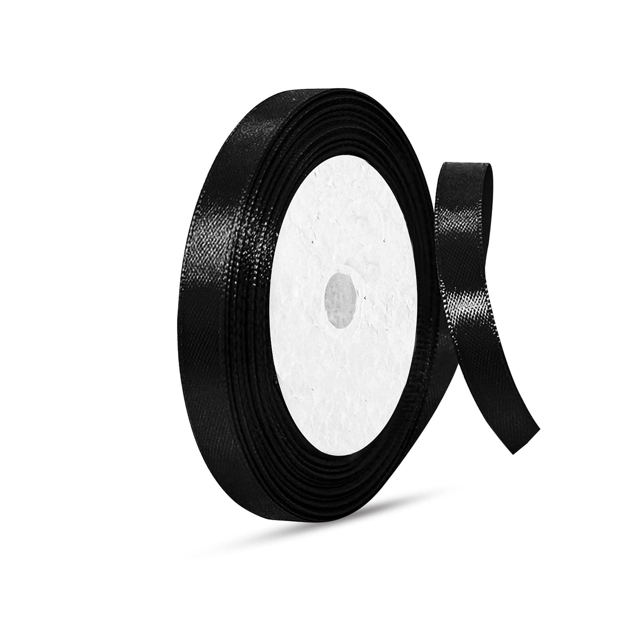 Ruban Satin Double Face 6mm - Pour Emballage Cadeau, DIY, Cheveux | Multi-Couleurs | Noël, Mariage
