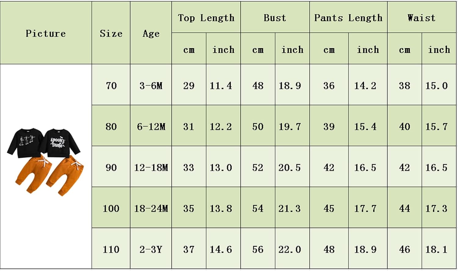 Miniatura 7 de xiqaalombvt Ropa de Halloween para bebé niño pequeño, sudadera con cuello redondo, camisa de manga larga, pantalones espeluznantes de esqueleto