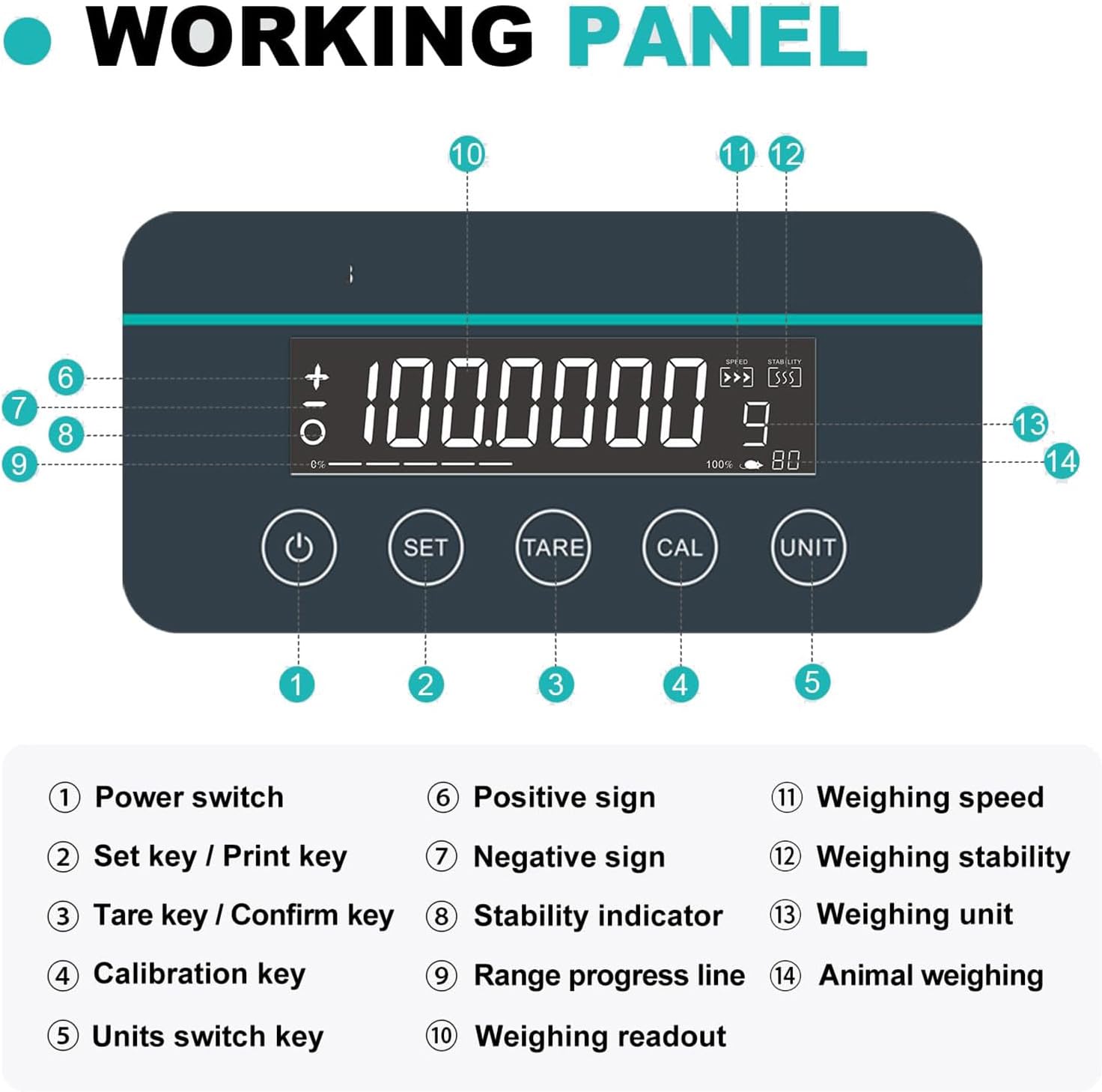 0.1 Mg Lab Scale Digital, with Rs232 Interface Analytical Balance, High Precision Electronic Jewelry Scale, Kitchen Scientific