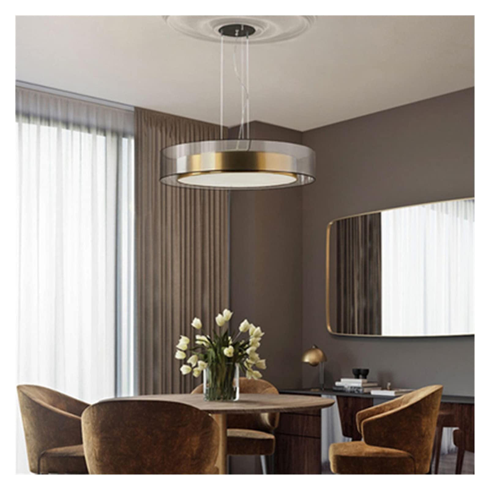 Lampe suspendue LED pour table de cuisine et salle à manger