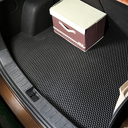 Kofferraummatte, Antirutschmatte Auto, Universal Wasserdicht Nahtlos Kofferraum Schutzmatte 120x100cm, Zuschneidbar und Abwaschbar Gummimatten für Auto, Teppich, Küche, Schublade