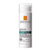 La Roche-Posay, Anthelios Oil Correct, Crema Solare SPF50, Proteggere dal Foto-invecchiamento e Corregge le Imperfezioni, Acido Salicilico, Niacinamide e Zinco, Protezione Molto Alta, 50 ml