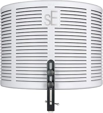 sE Electronics RF-X/WB Reflection Filter, Lightweight, White