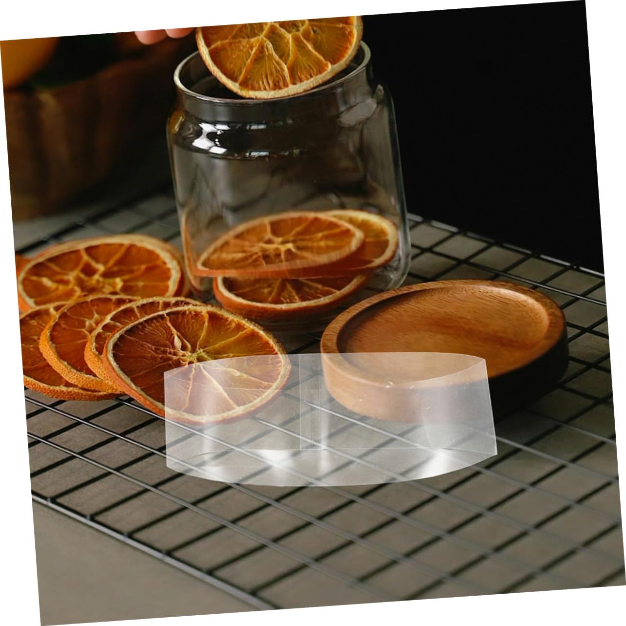 ULTECHNOVO 200pcs Clear Perforated Shrink Wrap Bands for Jars and Bottles Leakproof Heat Sealer for Jam Lip Gloss and Refillable Containers Easy Application Home and Commercial Use
