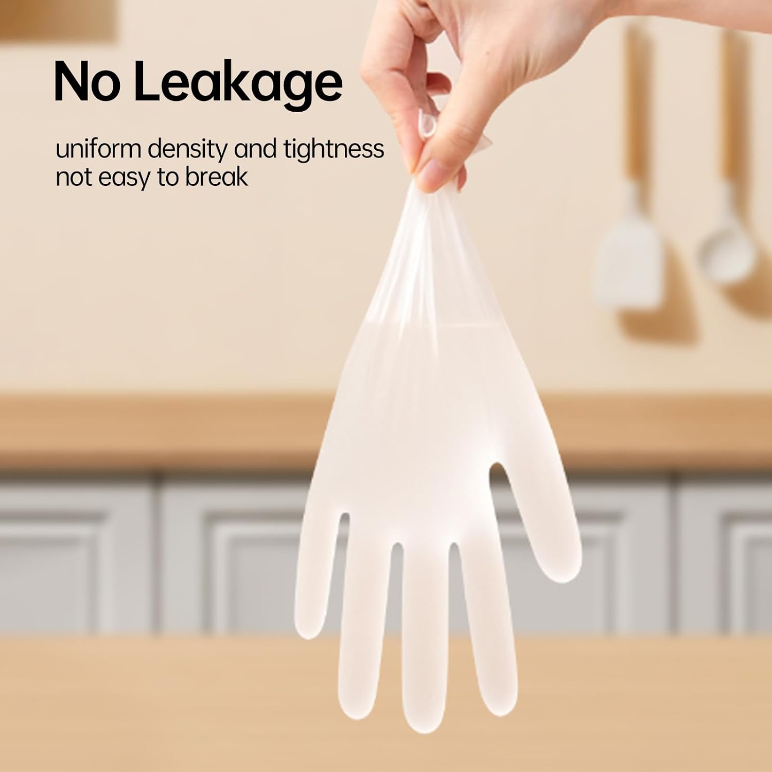 Jointown Vinyl Gloves, Disposable Cleaning, Powder Free, Latex Free, Non-Sterile Protective Glove, Gloves for Cooking