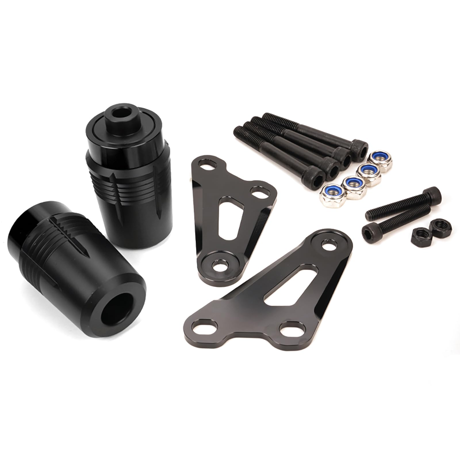 Slider Telaio In Alluminio CNC E Fibra Di Carbonio Per Honda NC750X – Protezione Antiurto, Anticaduta, Colore Oro