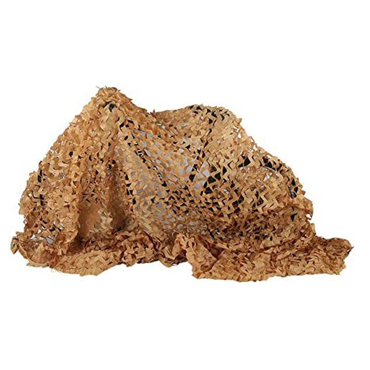 Red de Camuflaje Desierto Ligera, Malla de Camuflaje para Ocultación y Privacidad, Pantalla Solar Transpirable para Balcón Caza y Observación de Aves