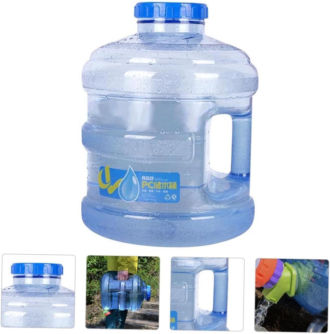 Wakauto 3 Gallon Water Container Portable Water Jug for Outdoor Activities Material Car Storage Tank for Self-driving Tours and Camping
