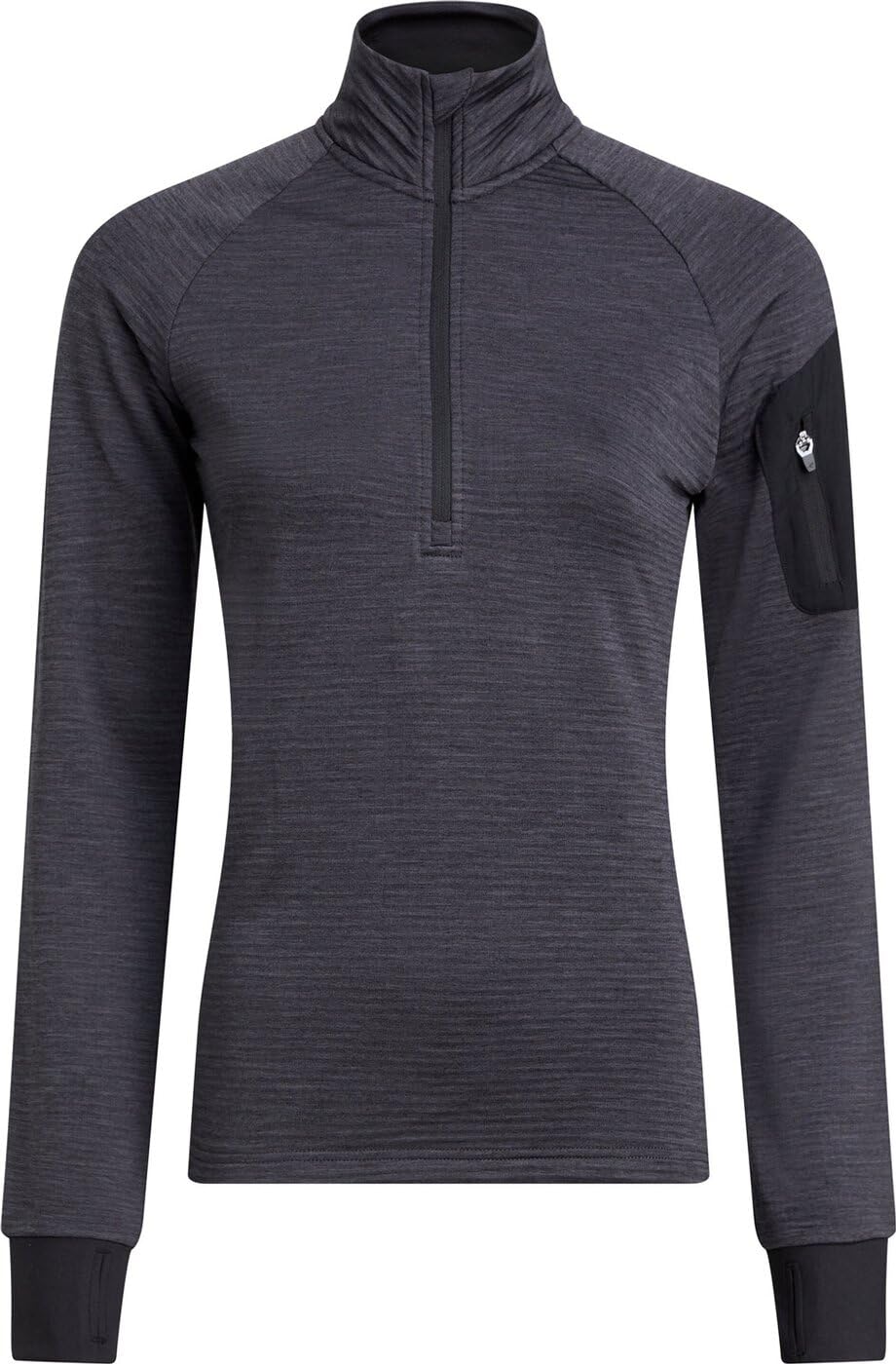 Energetics Women's Wilona Sweatshirt, Melange/Black, M